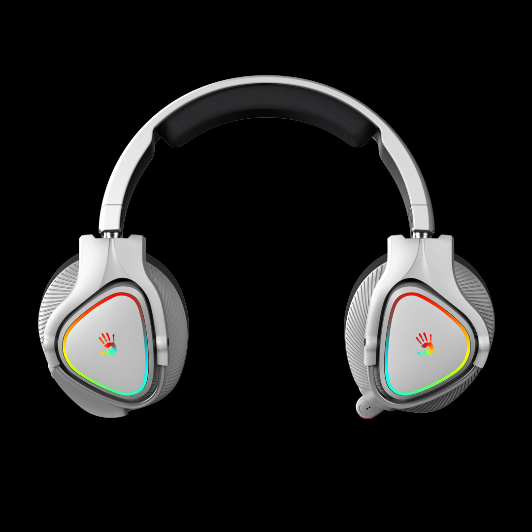Headphones A4 MR710 Bloody Gaming RGB Wireless/Bluetooth Grey