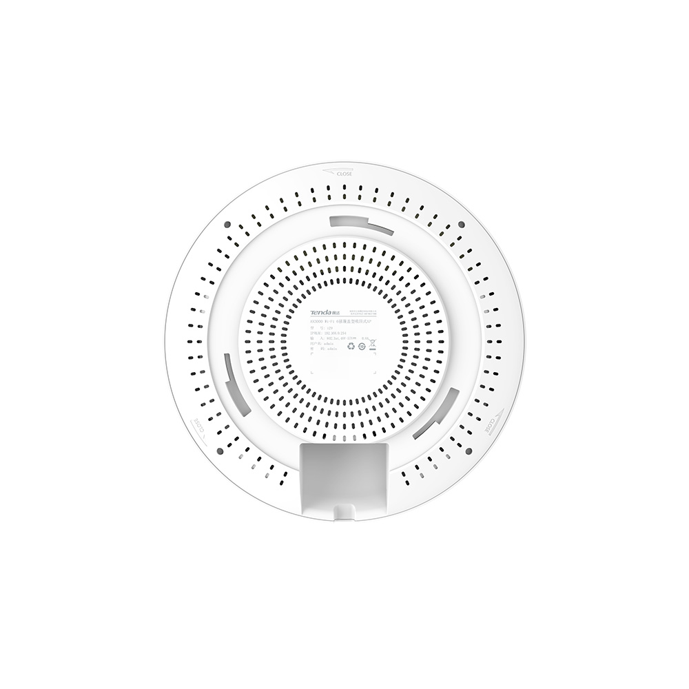 Tenda Wireless AX Dual Band Gigabit Ceiling Access Point 3000Mbps i27 254xClients