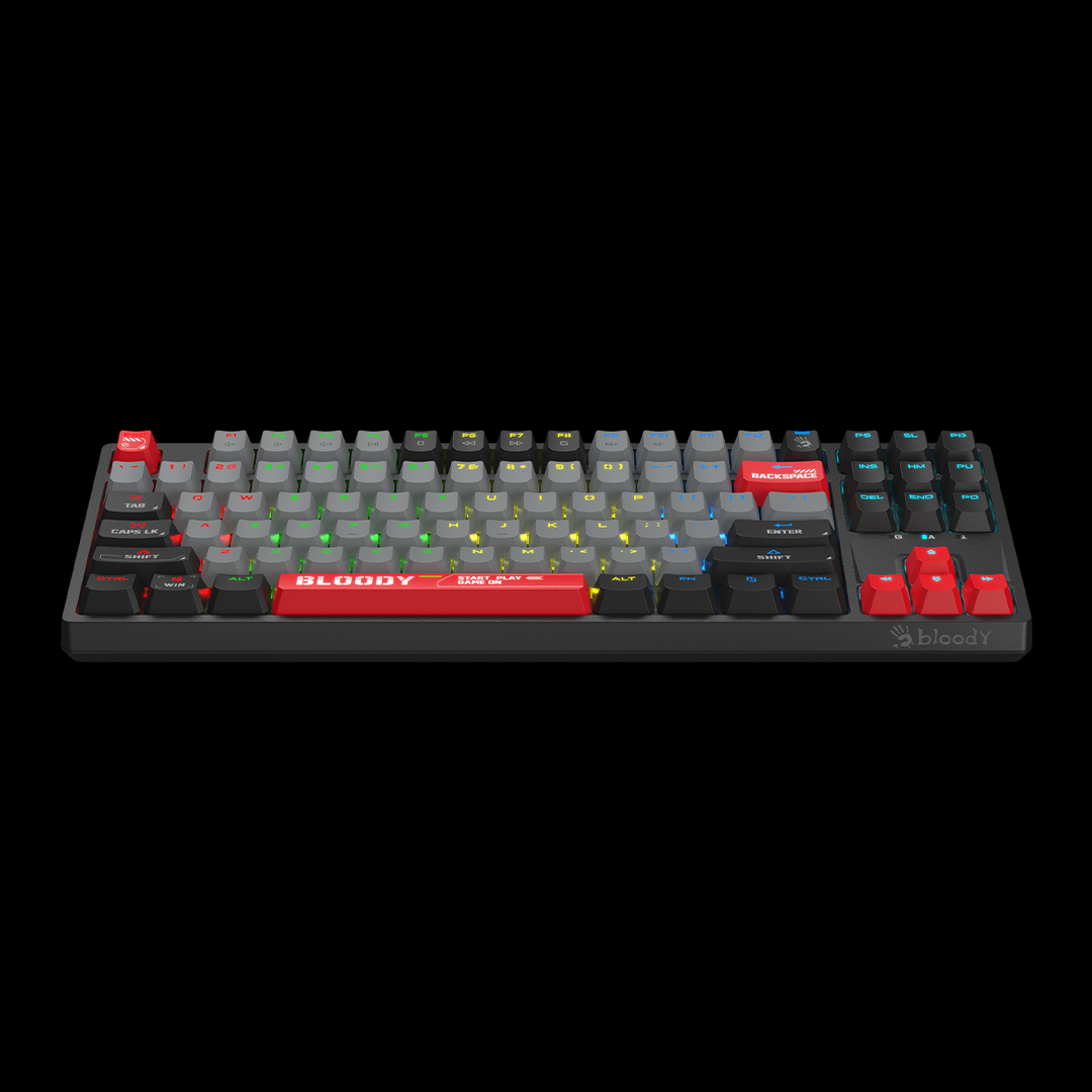 Keyboard A4 Bloody Gaming S87 Mechanical RGB BLMS Red Switch