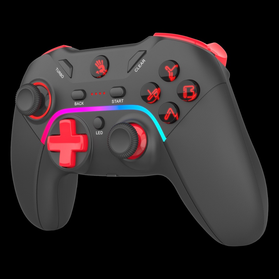 Game Pad A4 Bloody GPW70 Wireless Sports Black for PS3/PC/Switch/Android