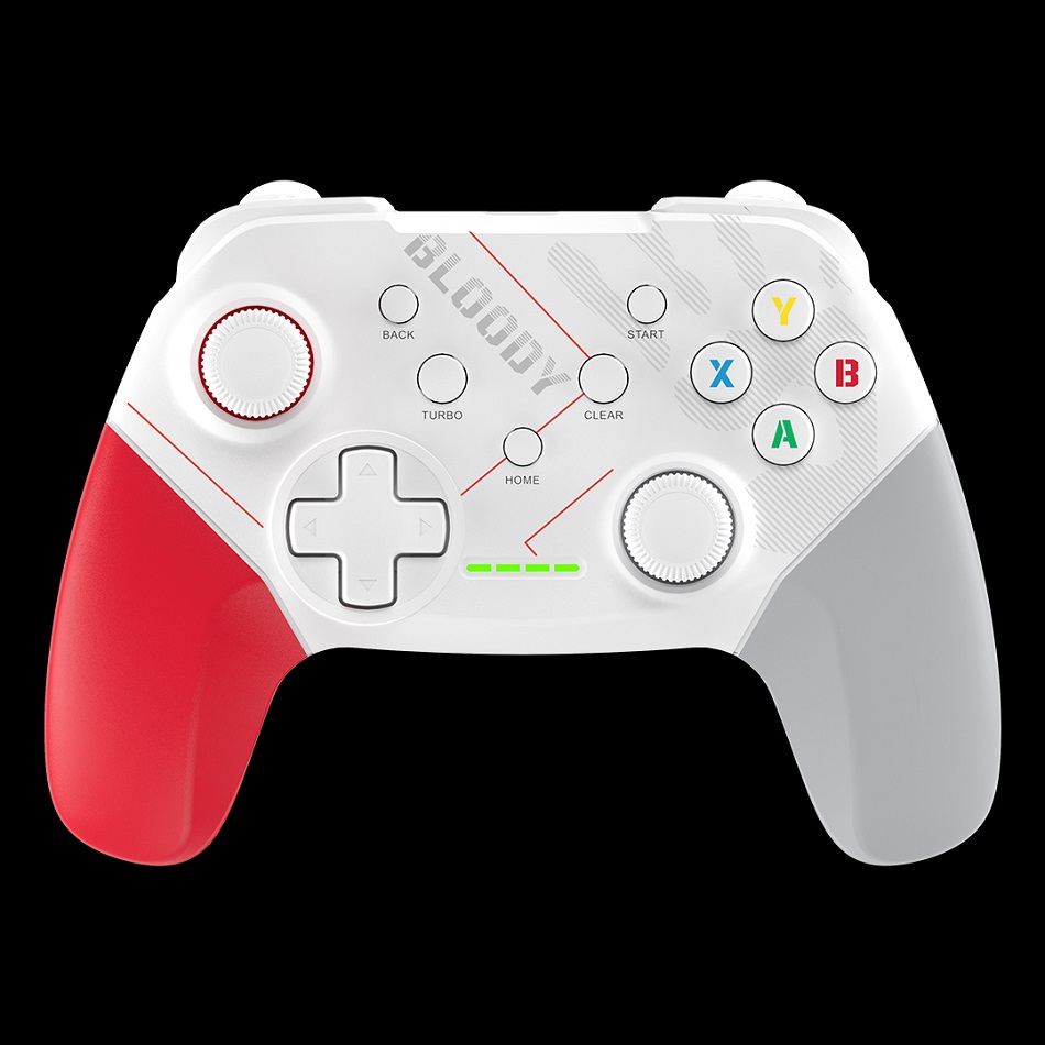 Game Pad A4 Bloody GPW50 Wireless Sports White for PS3/PC