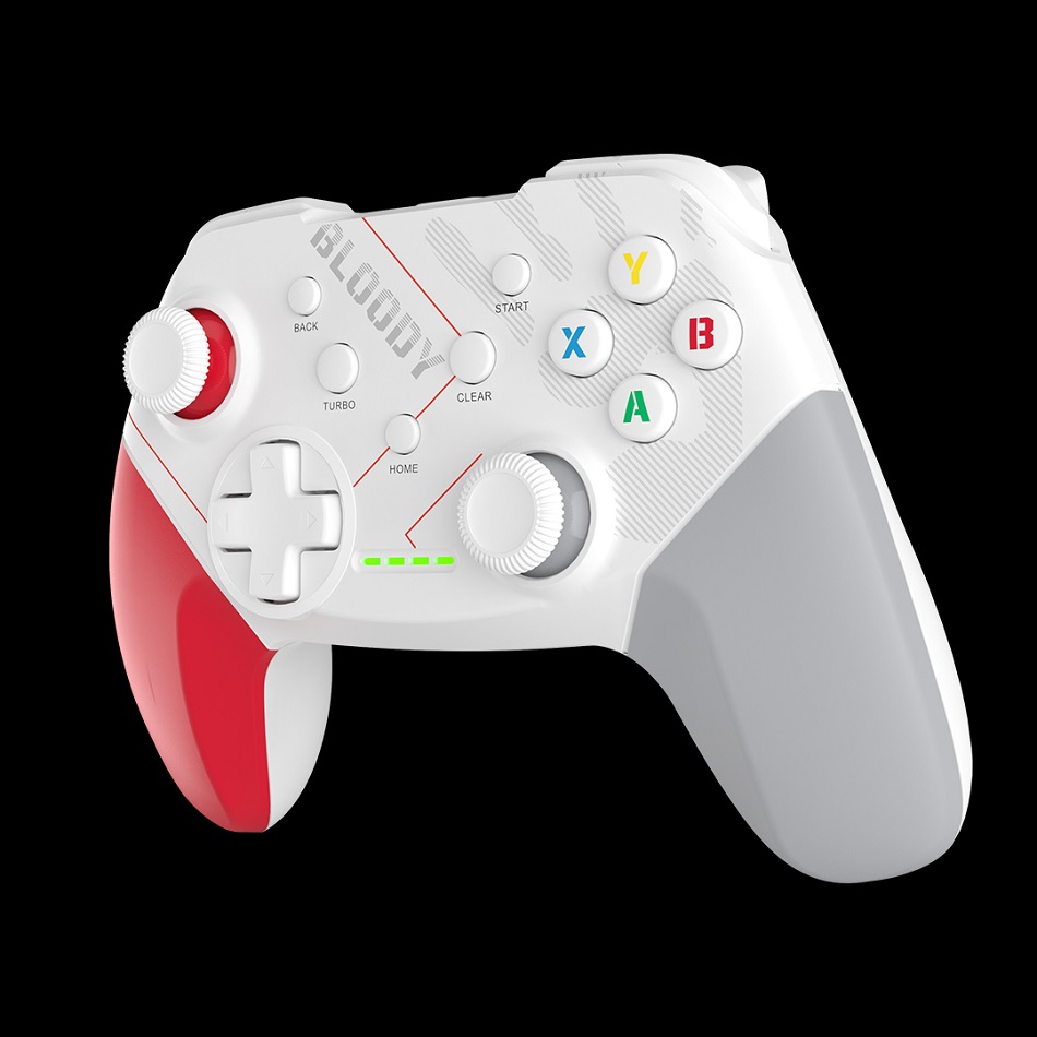 Game Pad A4 Bloody GPW50 Wireless Sports White for PS3/PC