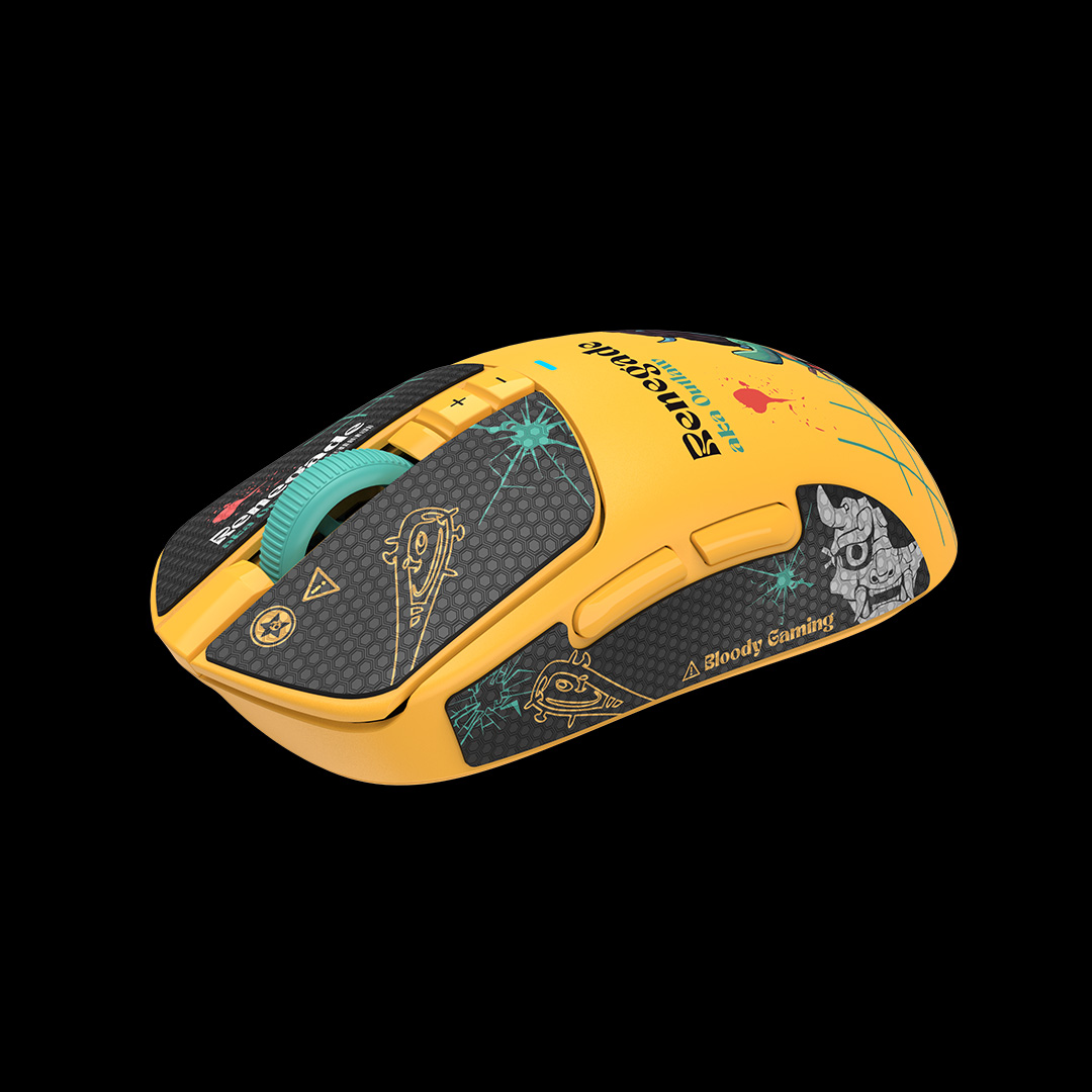 Mouse A4 R72 Ultra Bloody Gaming Wireless Renegade Sunset