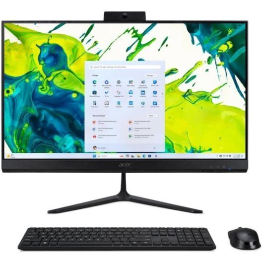 All In One PC Acer Aspire C24-2G R3 5400U 16GB/512GB/24" FullHD/GigaLAN/No OS/KB+Mouse/Black