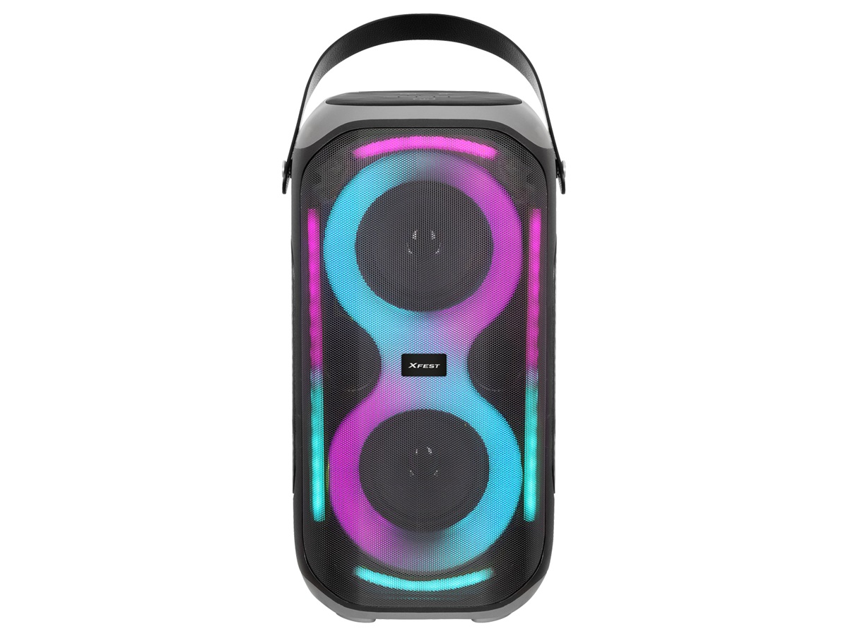 Speaker Trevi XFM 225 W KARAOKE 50W w/Tripod, BT, microSD, USB, AUX-IN