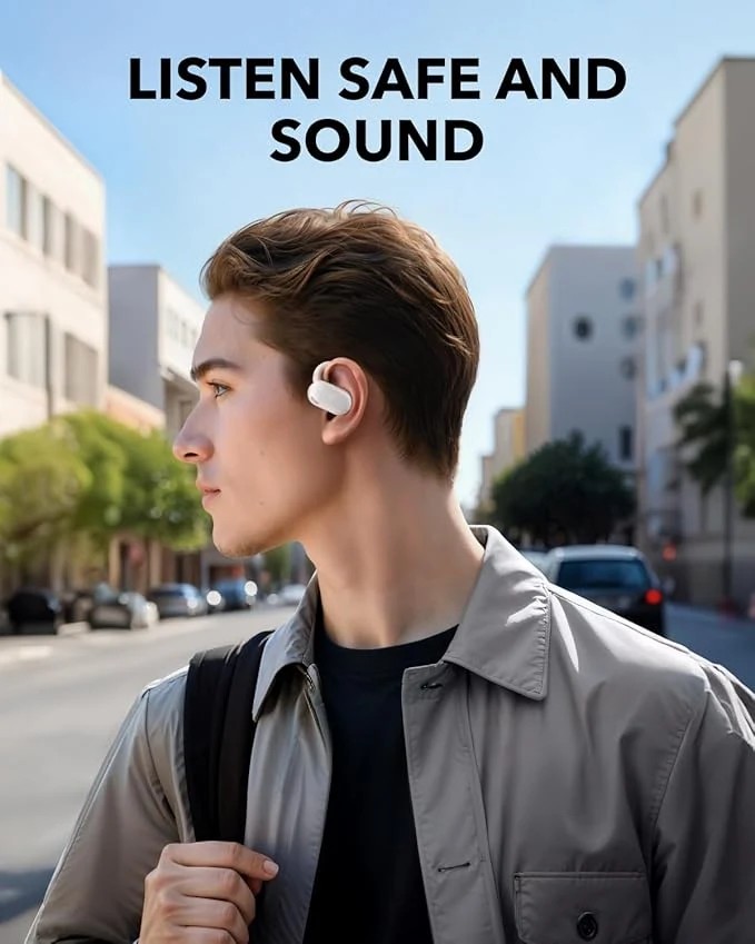 Earphones Anker Soundcore V20i Open-Ear Bluetooth White