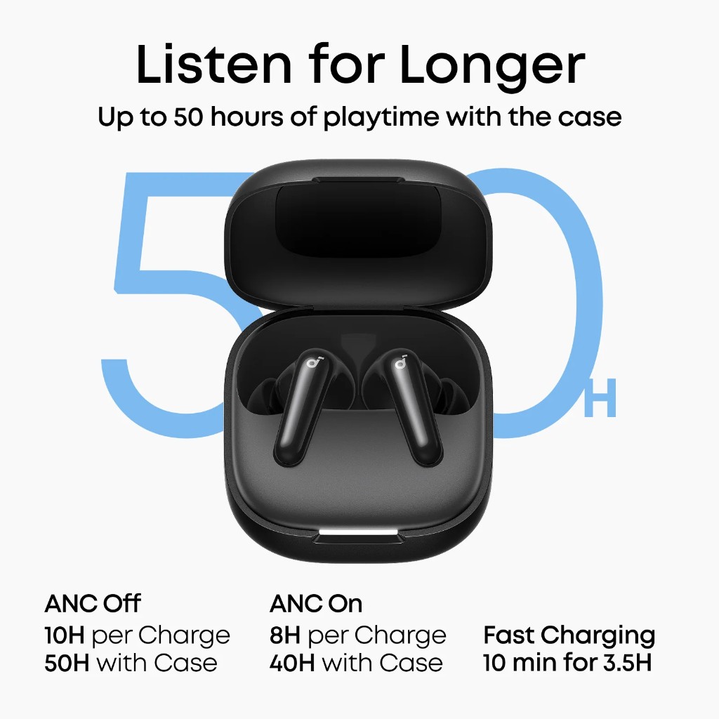 Earphones Anker Soundcore R60i Bluetooth Black