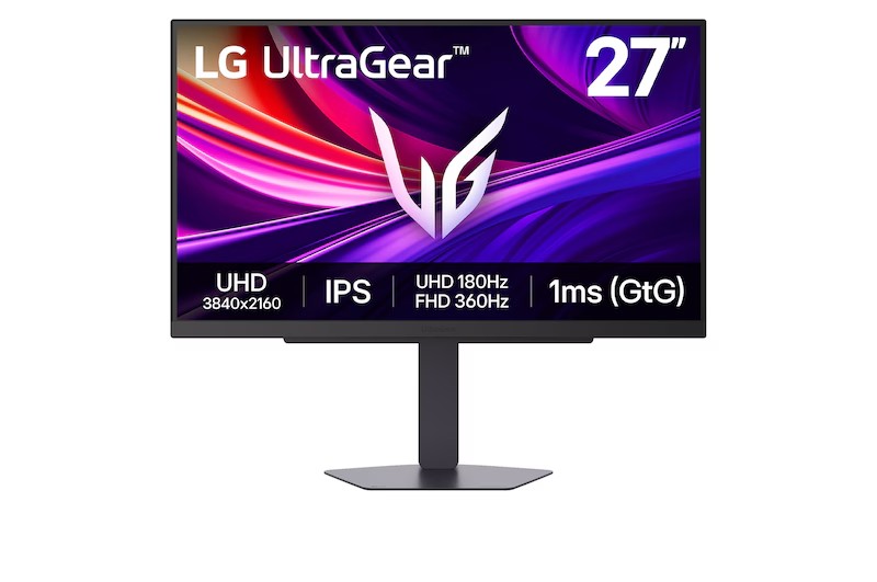 Monitor 27" LG 27G810A-B UltraGear Gaming IPS 4K 3840x2160,180Hz,1ms,HDMI,DP,FreeSync,G-Sync