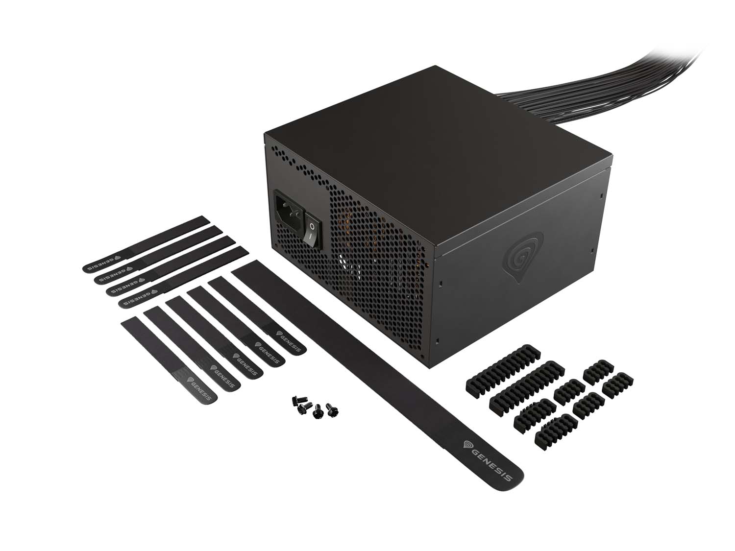 PSU 750W Genesis Nihon 750NM 80 Plus Bronze, Cybenetics Silver, PCIe Gen 5.1, ATX 3.1, Black