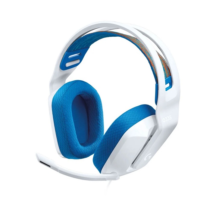 Headphones Logitech G335 Gaming White