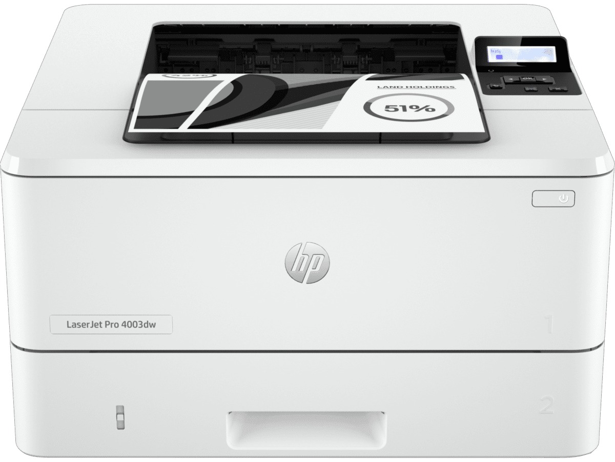 HP LaserJet Pro 4003dw duplex/wireless printer
