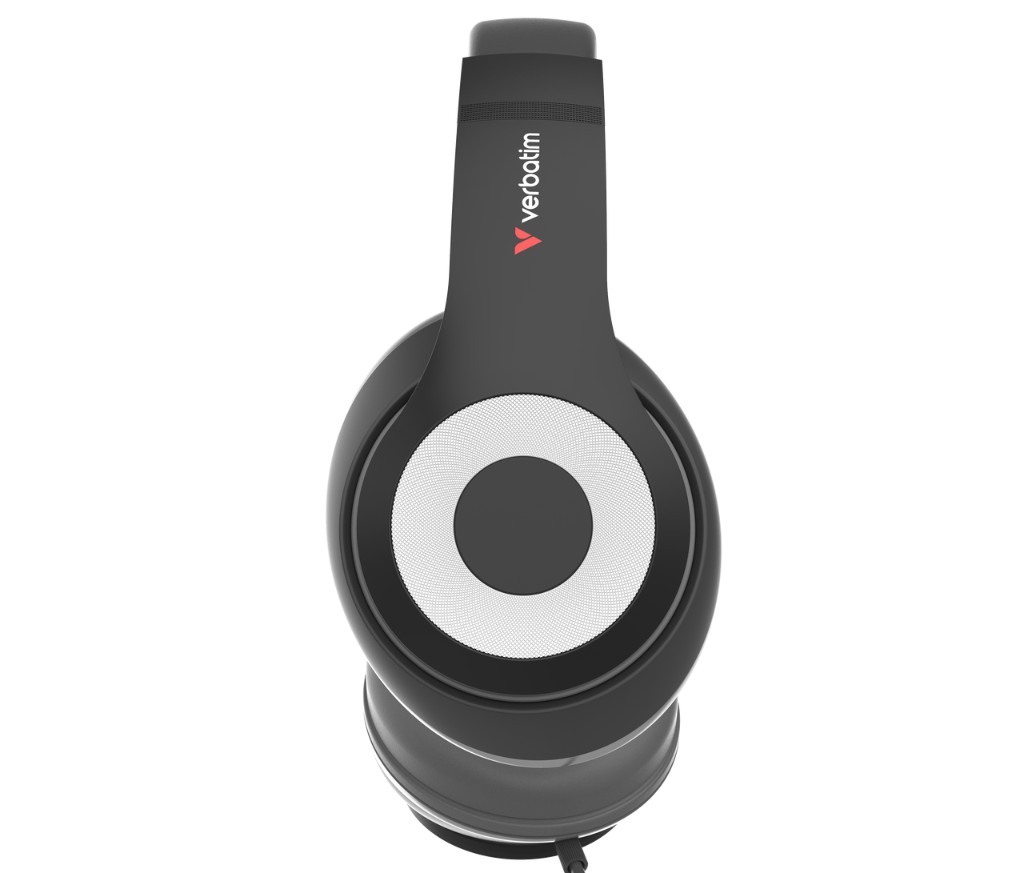 Headphones Verbatim TruSound Type-C Black w/Mic
