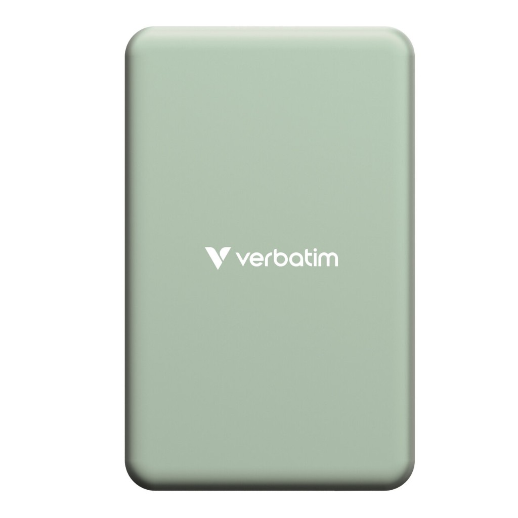 Power Bank Verbatim Charge'N'Go Essential Magnetic Wireless 5000mAh Green