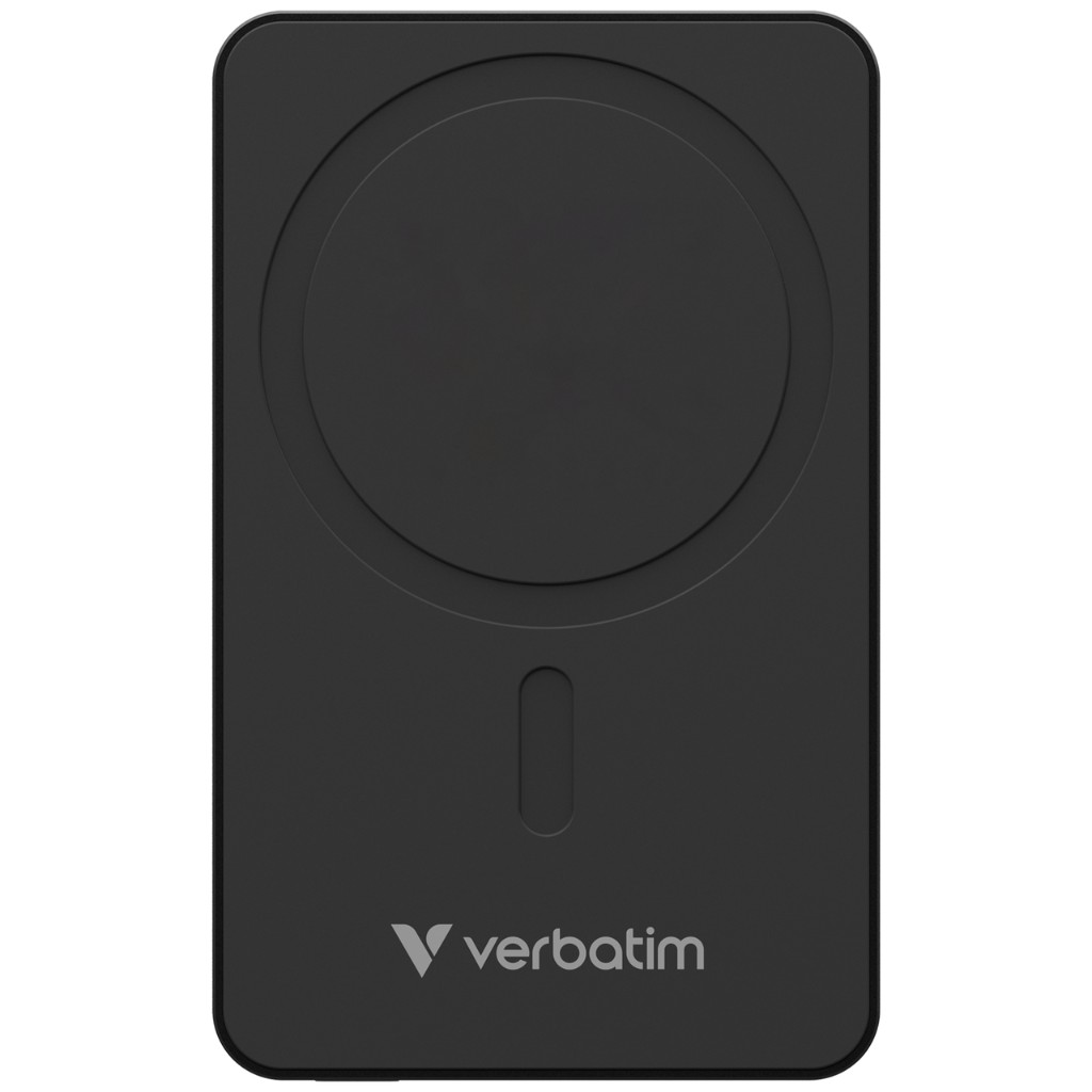 Power Bank Verbatim Charge'N'Go Essential Magnetic Wireless 10000mAh Black