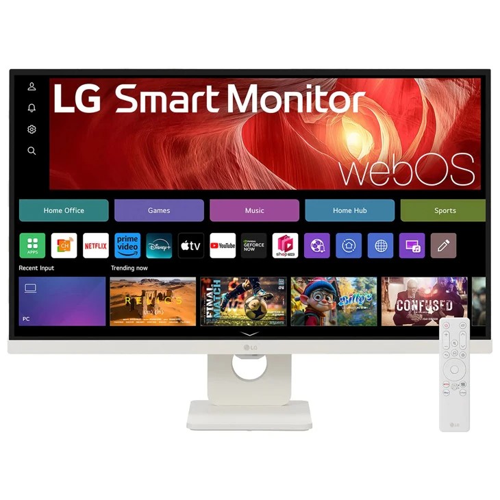 Monitor 32" LG 32U721SA-W Smart VA 4K UHD 3840 x 2160, HDMIx2, 5ms,webOS,PD 65W,White