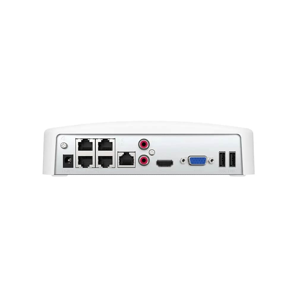 Tenda 4 Channel PoE HD Network Video Security Kit w/4 Cameras K4P-4CR