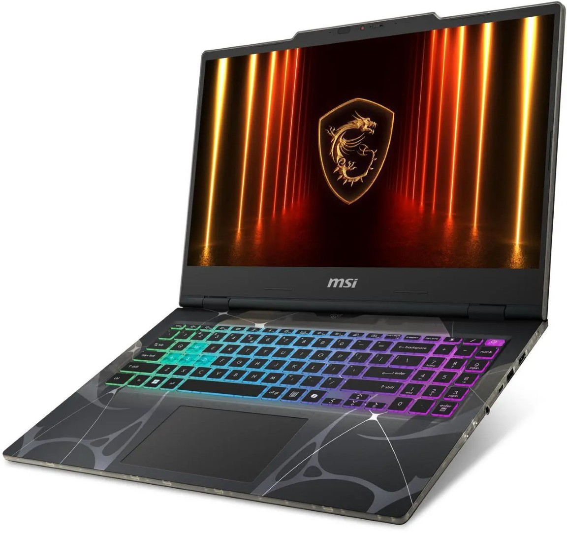 Notebook MSI Cyborg 15 Gaming Core 7 240H/16GB/1TB SSD/RTX 5070 8GB/15.6" FHD 144Hz/Win11