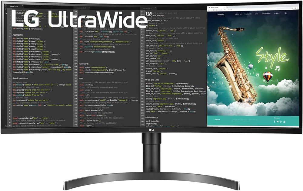 Monitor 35" LG 35WN75CP-B UW-QHD VA Curved 3440x1440 5ms, 100Hz, HDR10, 2xHDMI/DP/USB/Speakers