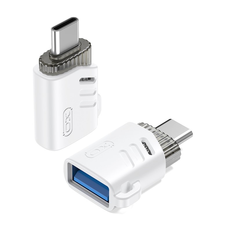 Adapter USB Type-A to Type-C NB256-B XO White