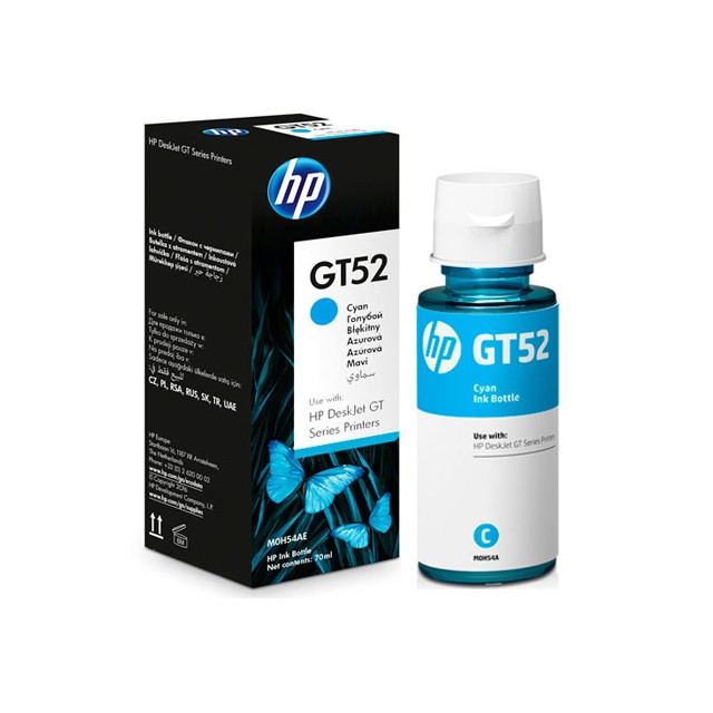 Cart. HP GT52 Cyan for HP Smart Tank 315/415/500/515/530/615/670/720/750