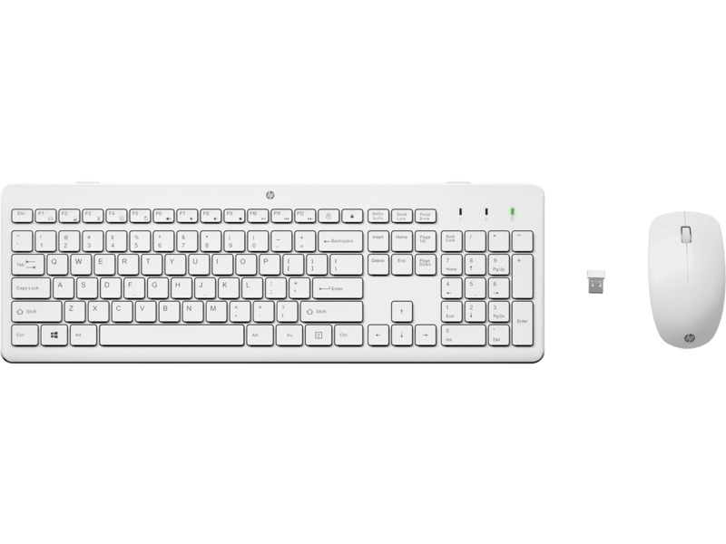 Keyboard HP Wireless 230 w/Wir. Mouse Combo White