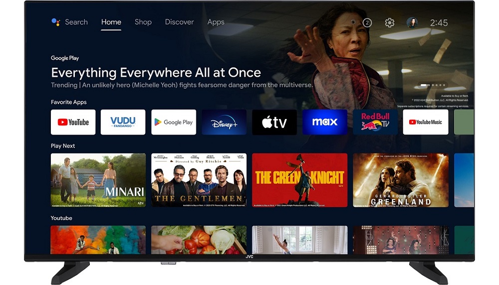 TV JVC 50" LT50VA3300 4K Android