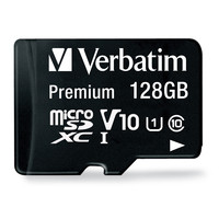 Secure Digital Micro Verbatim 128GB SDXC Ultra High Speed I Class10 w/Adapter