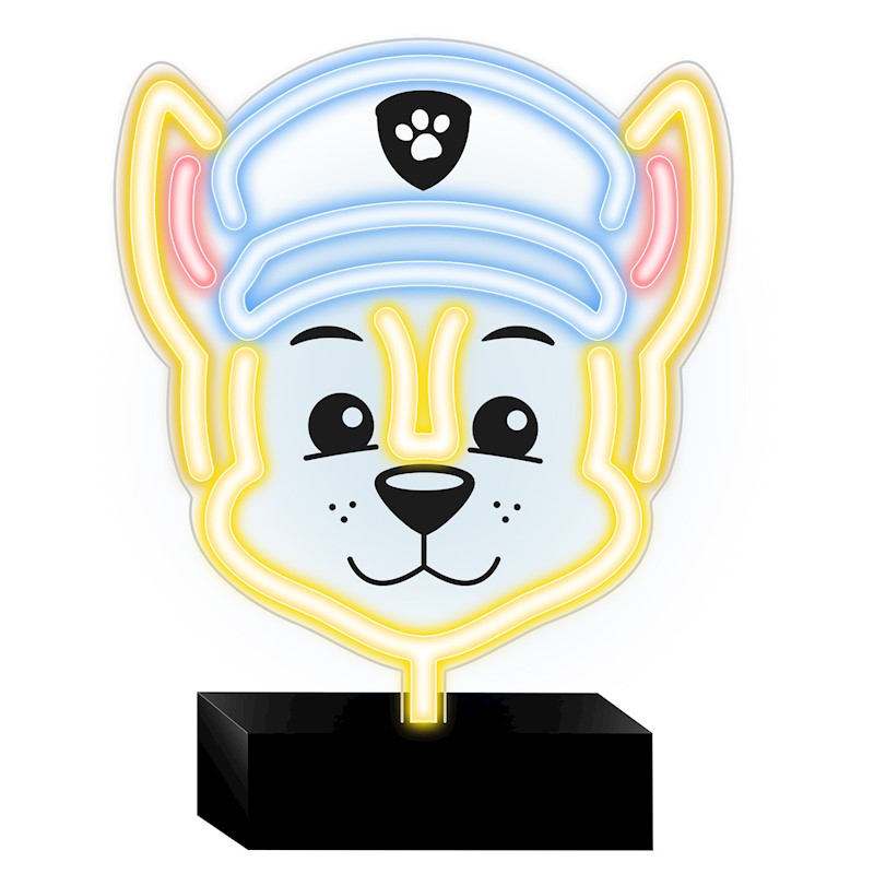 LED Lights Neon Paw Patrol Chase w/Stand