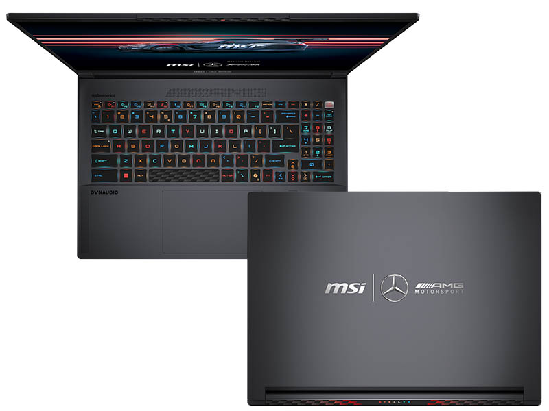 Notebook MSI Stealth A16 Mercedes AMG Ryzen 9 HX370/32GB/1TB/RTX 5070 8GB/16" QHD+ 240Hz OLED/W11P