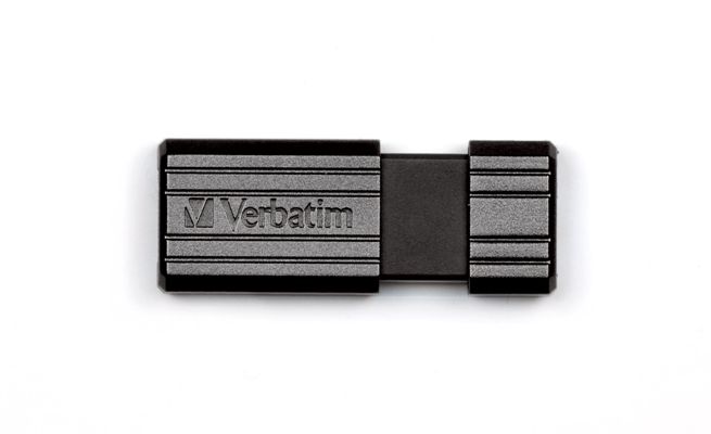USB Drive 128GB Verbatim Pinstripe Black USB 2.0