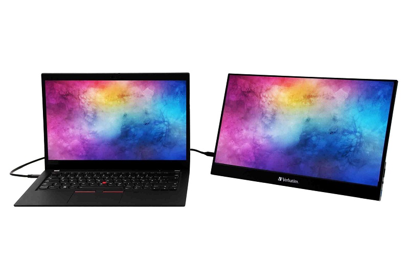 Monitor 17.3” Verbatim Portable Touchscreen Full HD, IPS, USB-C,USB,HDMI,Headphone Jack