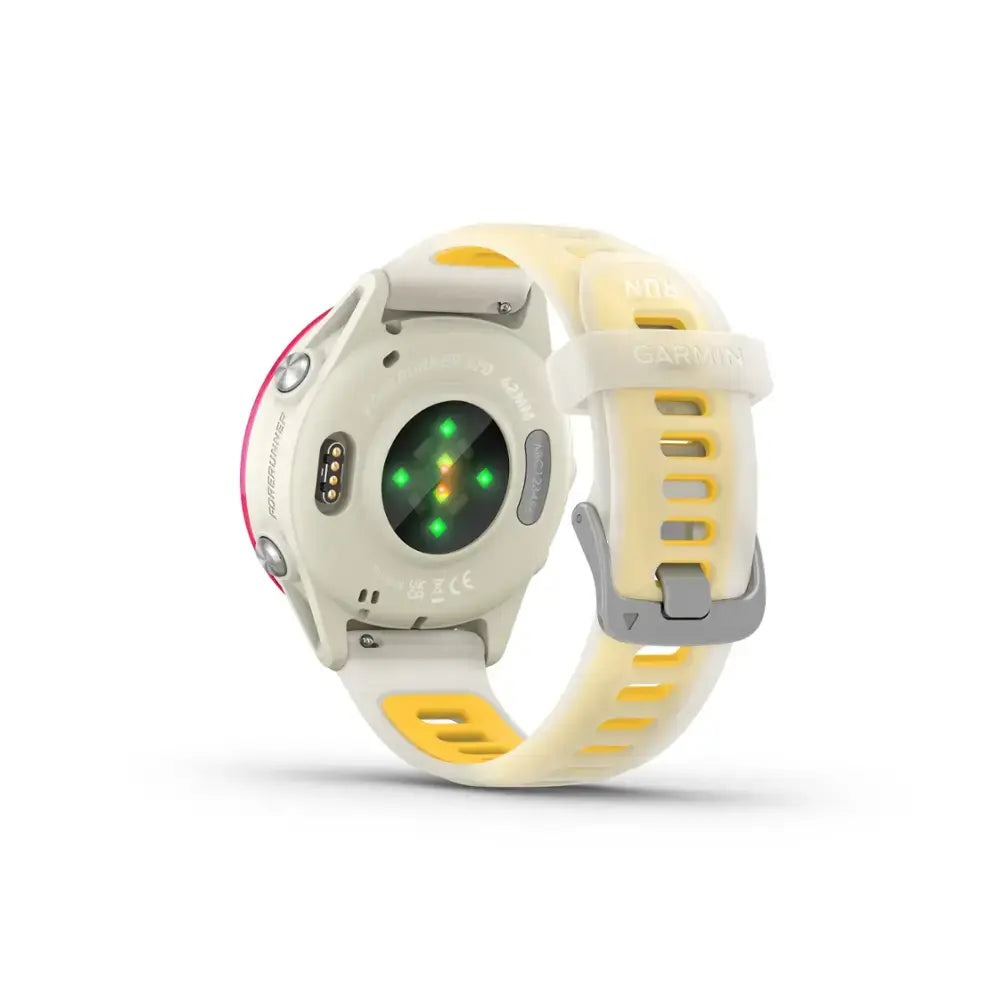 Garmin Smartwatch Forerunner 570 42mm Raspberry Aluminium w/ Translucent Bone/Mango Band