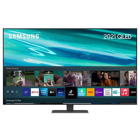 Samsung 65"QE65Q80AATXXH QLED 4K Smart HDMIx3/USBx2/Opt./WiFi/DVB-CS2/DTS