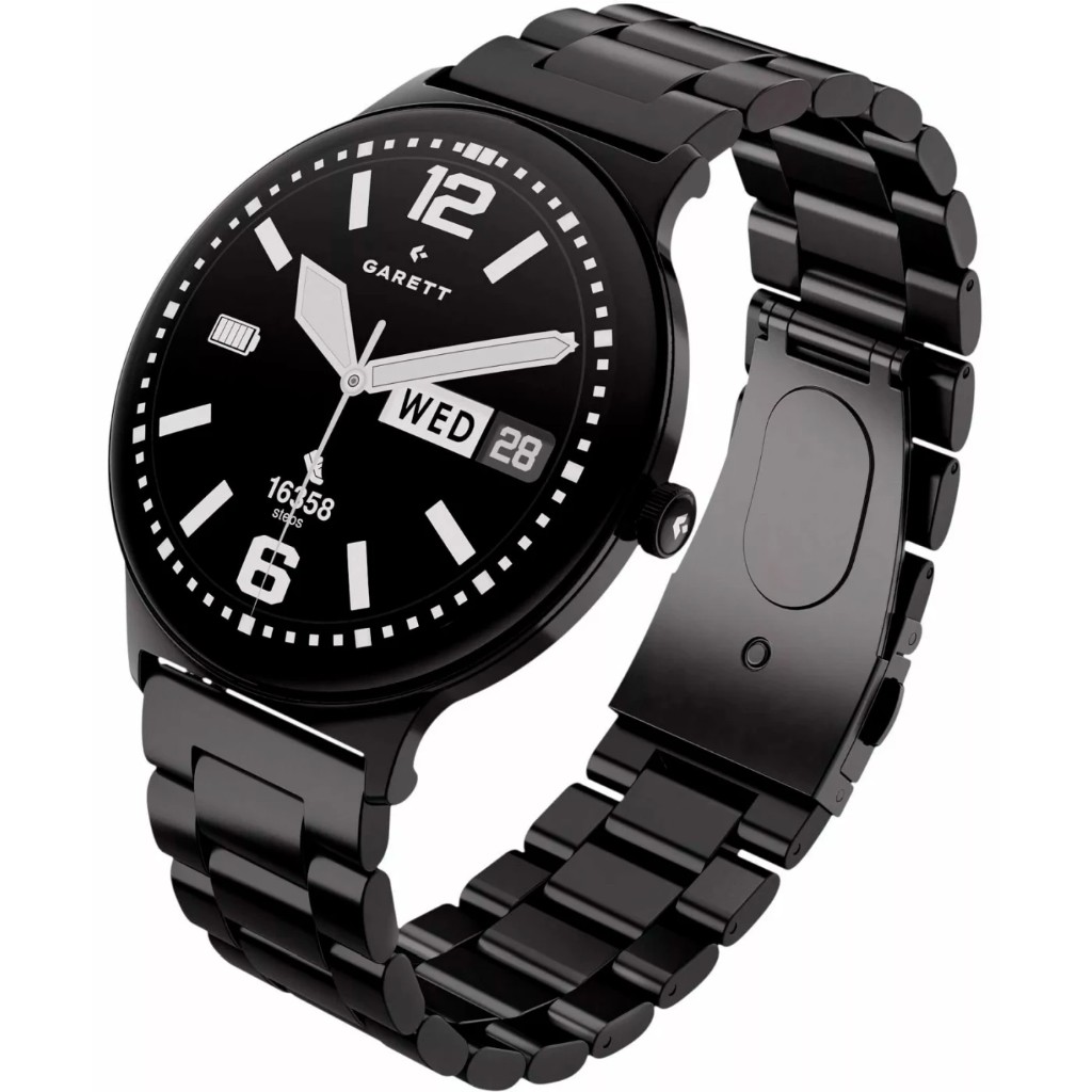 Smartwatch Garett Quantum Black Steel