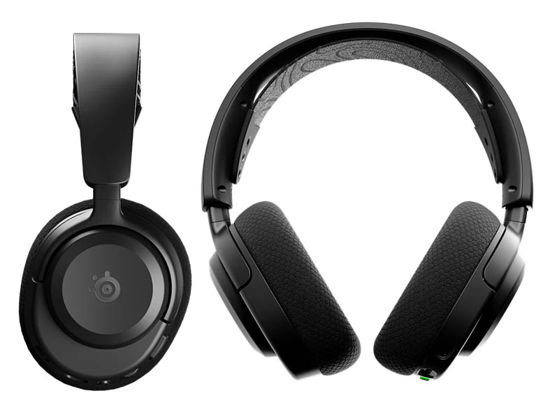 Headphones SteelSeries Arctis Nova 3X Wireless Gaming Noise Cancelling USB-C Black