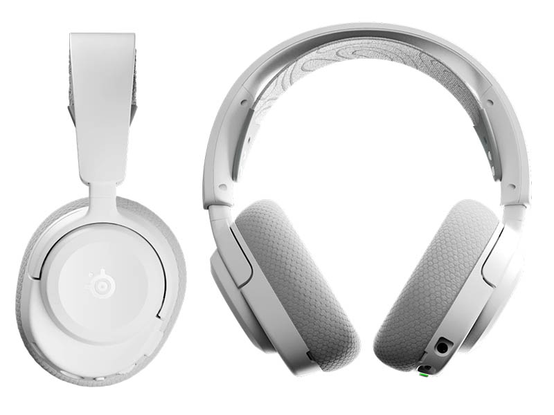 Headphones SteelSeries Arctis Nova 3 Wireless Gaming Noise Cancelling USB-C White