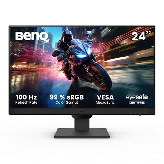 Monitor 24" Benq GW2490 IPS Gaming 1920x1080 FHD, 100Hz, 2xHDMI, Display port,Speakers, Black