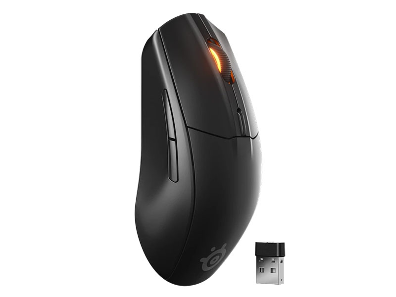 Mouse SteelSeries Rival 3 Gen 2 Wireless/Bluetooth Gaming Optical 6-button Symmetrical Black