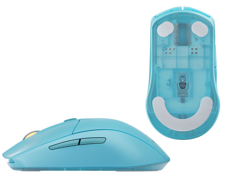Mouse SteelSeries Rival 3 Gen 2 Wireless/Bluetooth Gaming Optical 6-button Symmetrical Aqua
