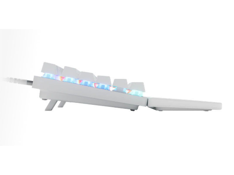 Keyboard SteelSeries Apex Pro TKL Gen 3 White Mechanical Gaming OmniPoint Adjustable Switch, OLED