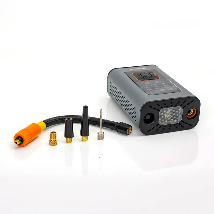 Portable Universal Electric Air Compressor 3 in 1 Platinet, Power Bank 4000mAh, LED Flashlight
