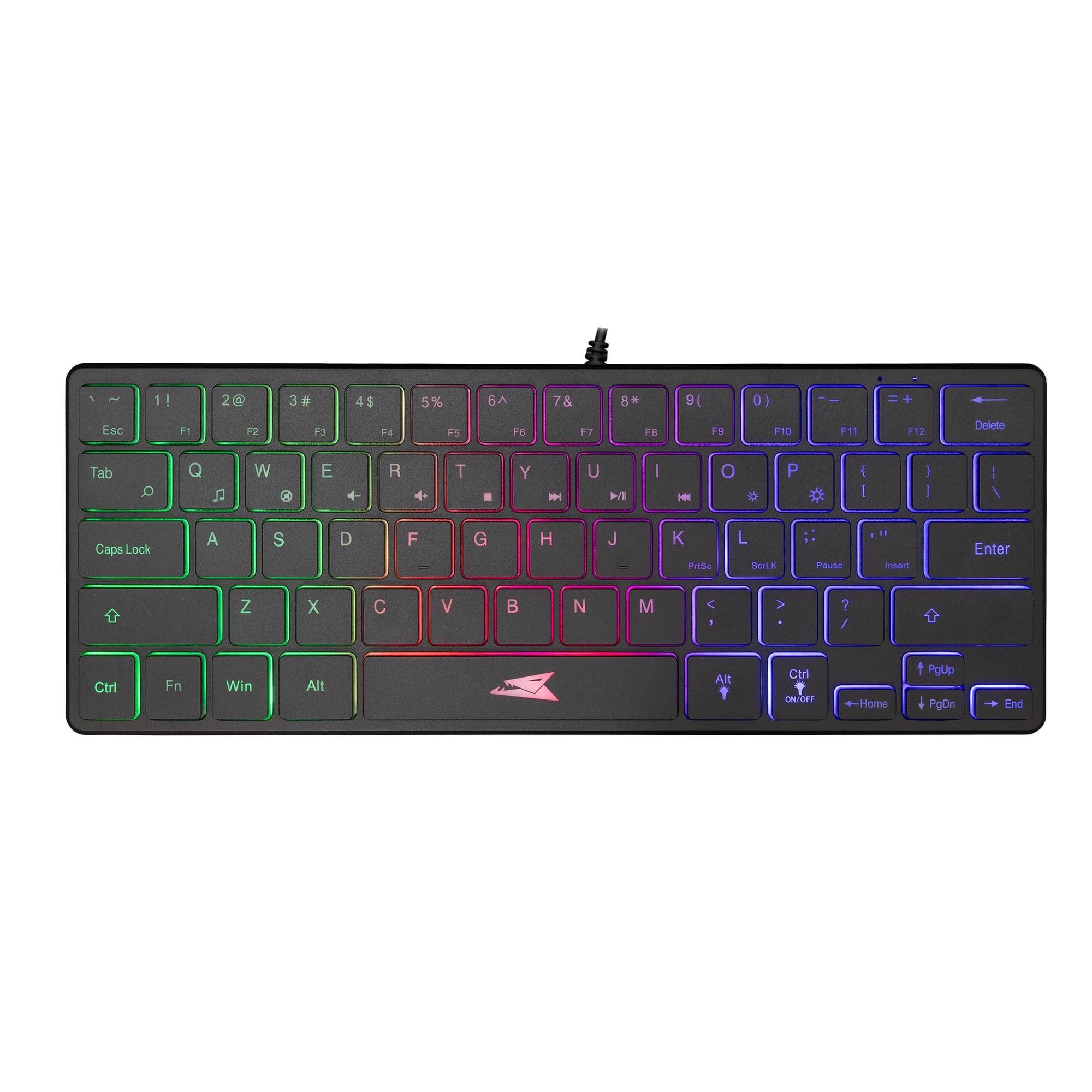 Keyboard Baracuda Gaming BGK-04141 Seahorse Black