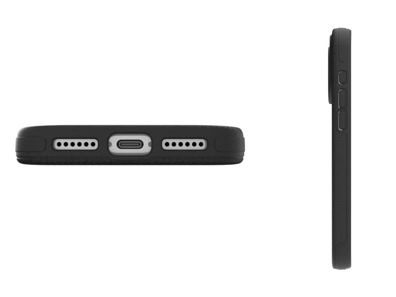 Case for Apple iPhone 17 Pro Max ZAGG Luxe Snap Black MagSafe