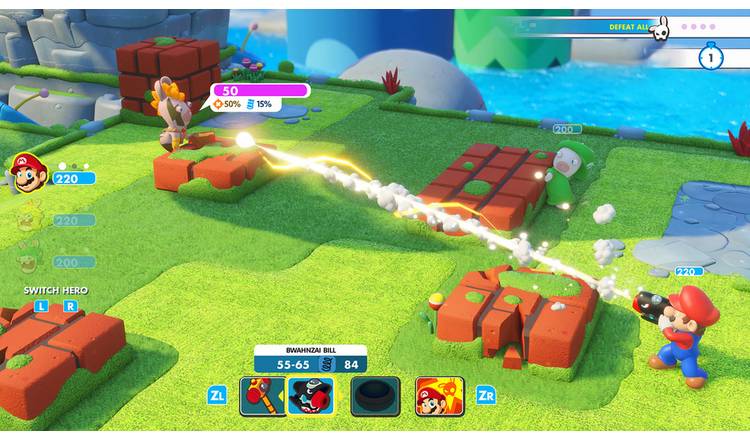 Game Nintendo - Mario and Rabbids Kingdom Battle (CIAB)