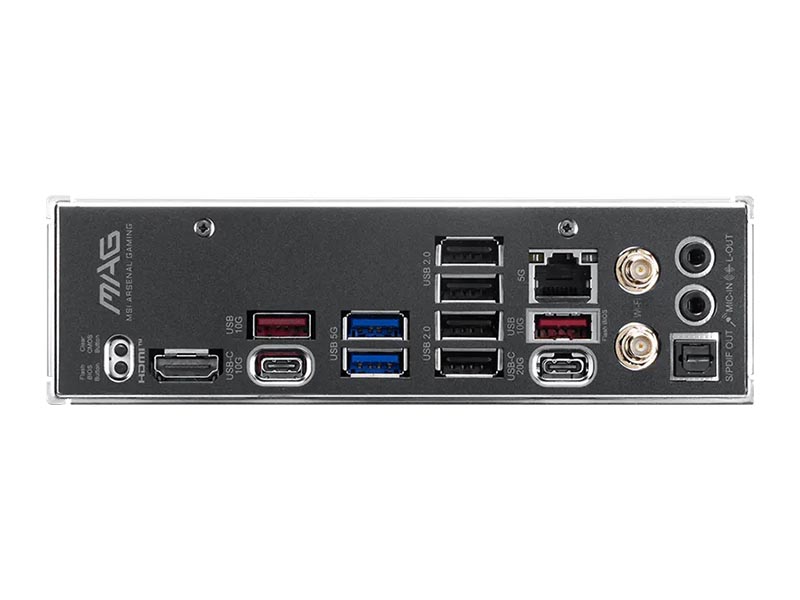 MB MSI MAG B850 TOMAHAWK WIFI 7 DDR5 AM5 8200MHz OC SATA3 3xM.2,USB 3.2/Type-C 10GBit HDMI