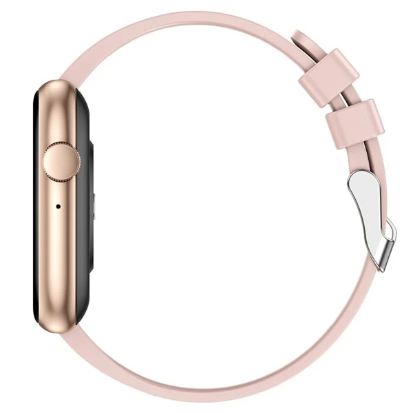 North Edge Healthcare Watch QX7PRO Pink with Heart Rate, Blood Oxygen, Bluetooth Call