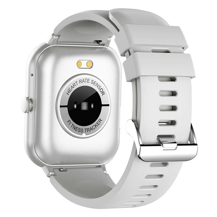 North Edge Healthcare Watch NL54CJ Silver with Blood Pressure, Blood Oxygen,Sleep Monitor