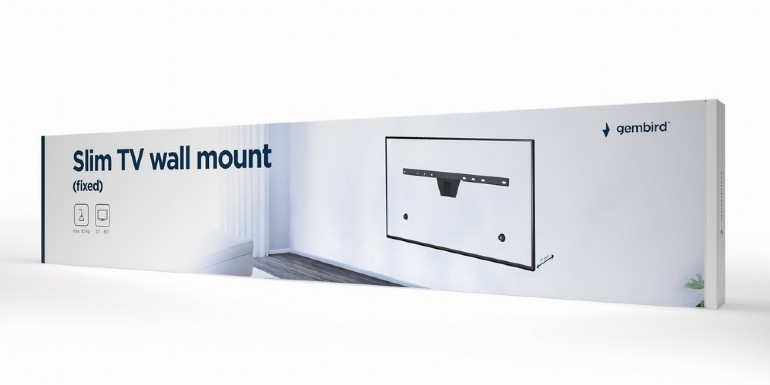 TV Wall Mount Gembird 37"-80" Slim Fixed
