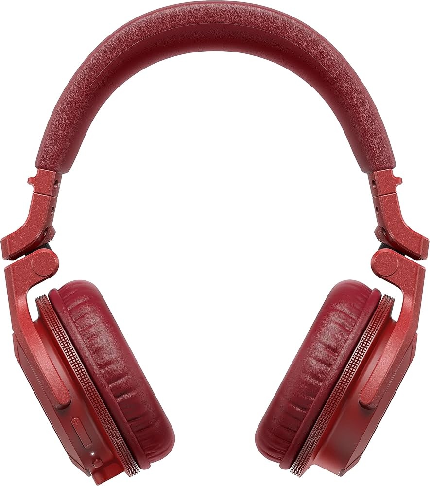 Headphones Pioneer DJ HDJ-CUE1 Bluetooth DJ Red