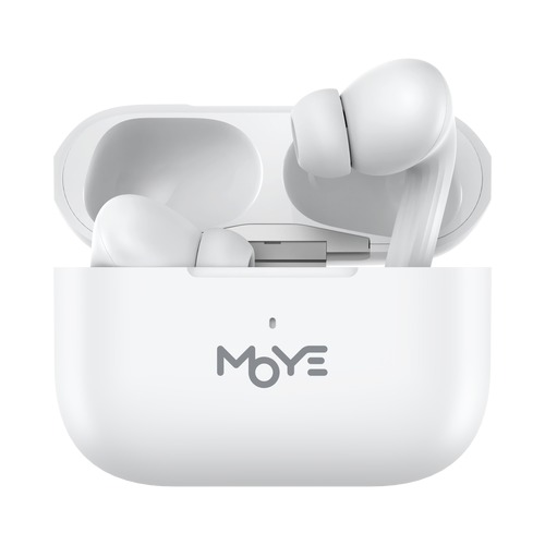 Earphones MOYE Aurras 3 ANC TWS White w/Wireless Charging